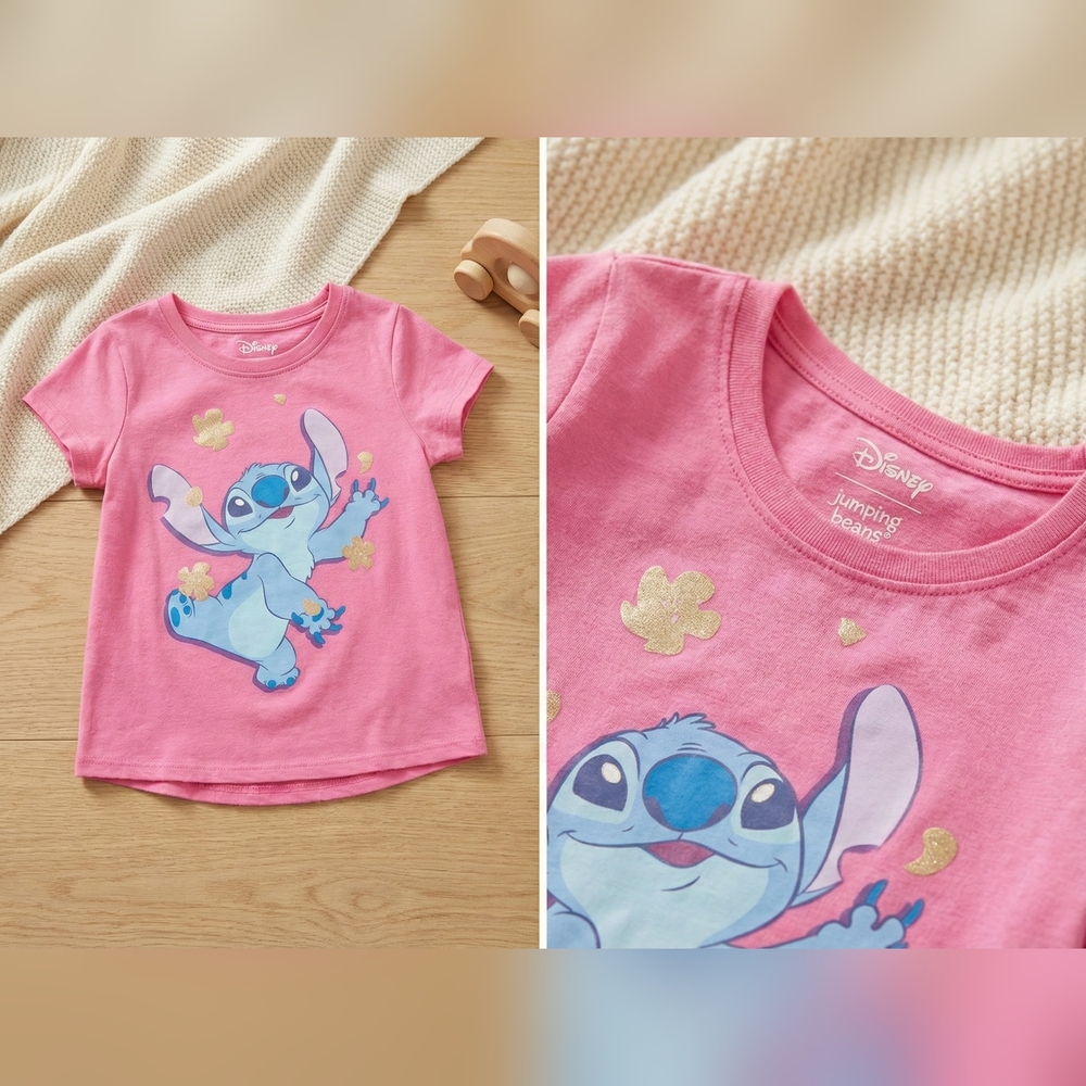 jumping beans Pink Stitch Kids T-Shirt